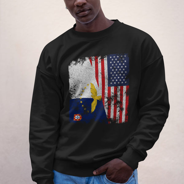Azores USA Flag Sweatshirt