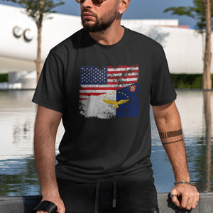 Azores USA Flag T-Shirt