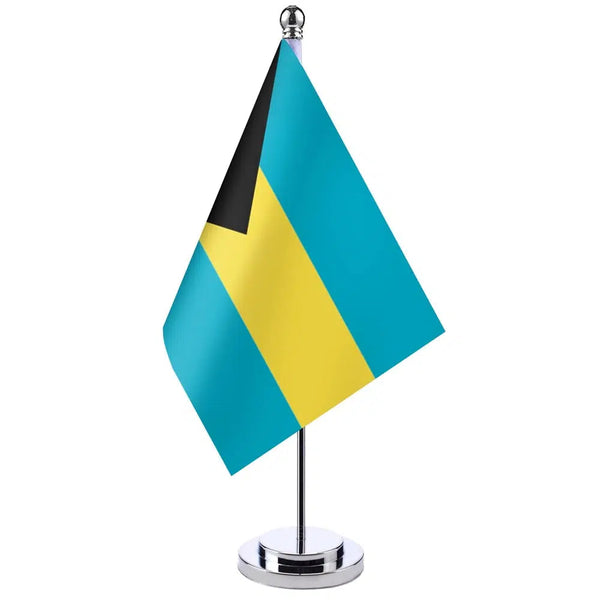 Bahamas Desk Flag - Small Office Table Flag