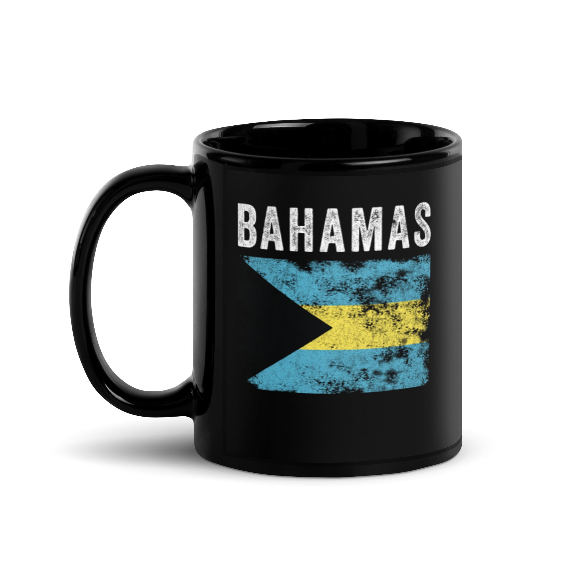 Bahamas Flag Distressed - Bahamian Flag Mug