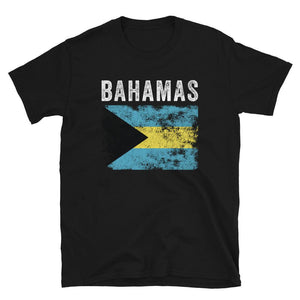 Bahamas Flag Distressed - Bahamian Flag T-Shirt