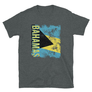 Bahamas Flag Distressed T-Shirt