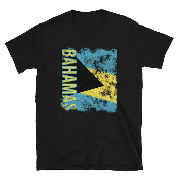 Bahamas Flag Distressed T-Shirt