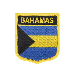 Bahamas Flag Patch - Sew On/Iron On Patch