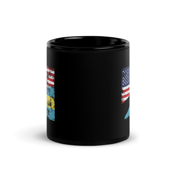 Bahamas USA Flag Mug