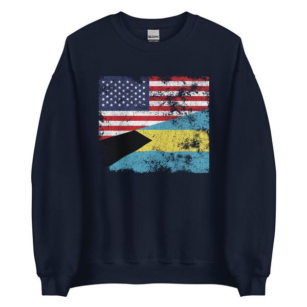 Bahamas USA Flag Sweatshirt