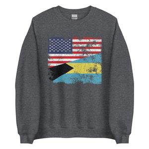 Bahamas USA Flag Sweatshirt