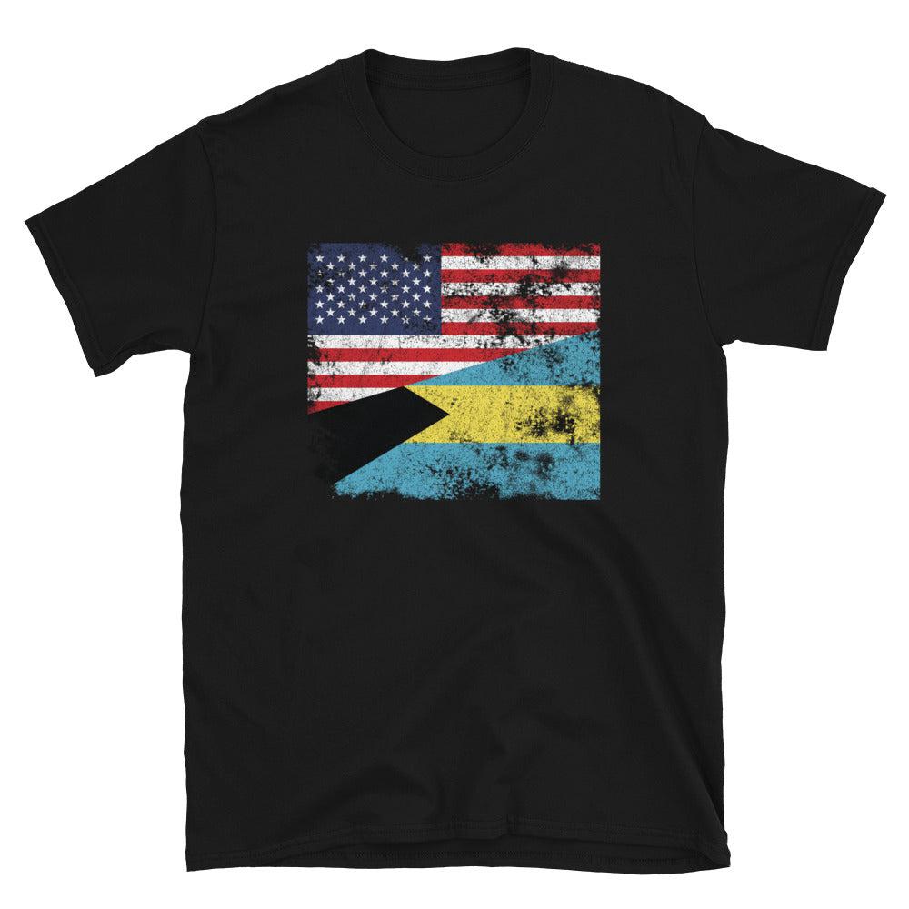 Bahamas USA Flag T-Shirt