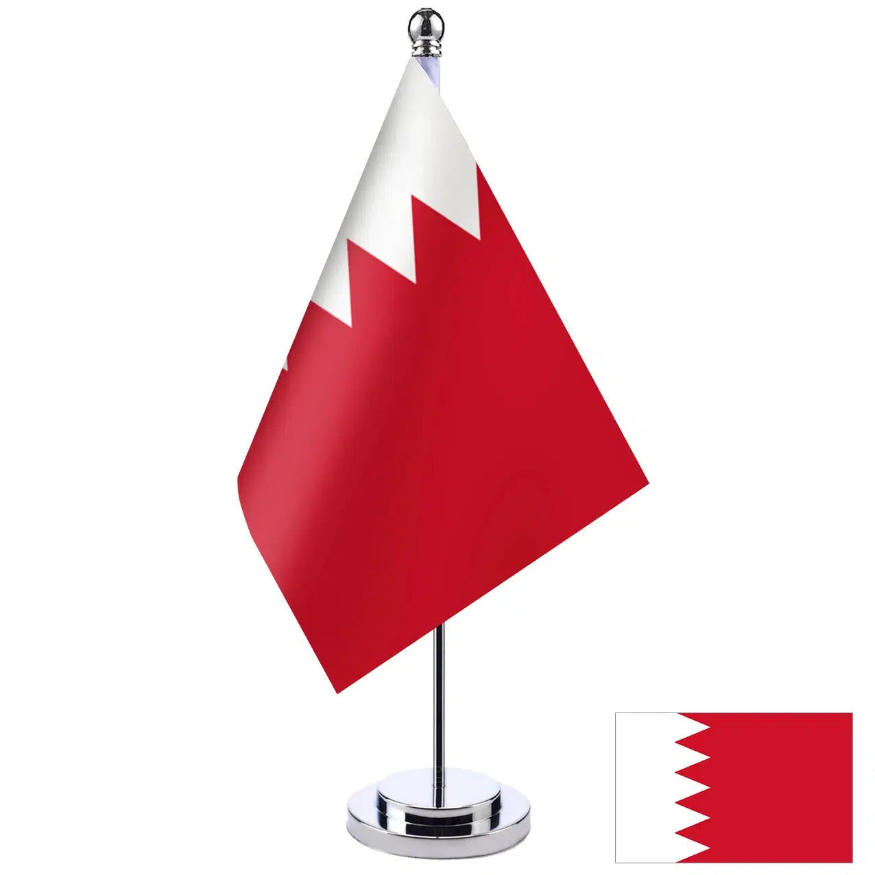 Bahrain Desk Flag - Small Office Table Flag