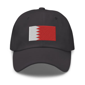 Bahrain Flag Cap - Adjustable Embroidered Dad Hat