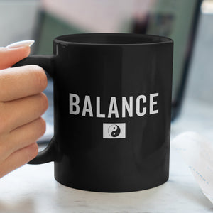 Balance Yin Yang Flag Mug