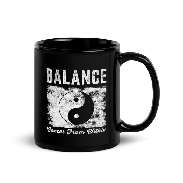 Balance Yin Yang Flag Mug