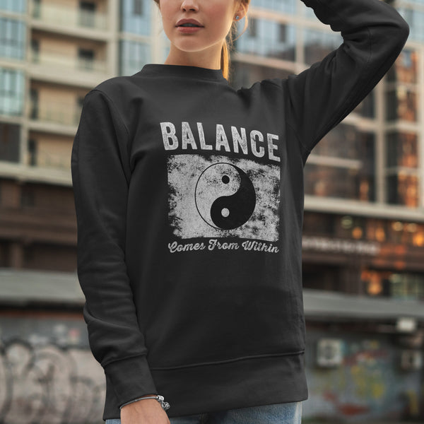 Balance Yin Yang Flag Sweatshirt