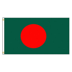 Bangladesh Flag - 90x150cm(3x5ft) - 60x90cm(2x3ft)