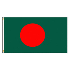 Bangladesh Flag - 90x150cm(3x5ft) - 60x90cm(2x3ft)