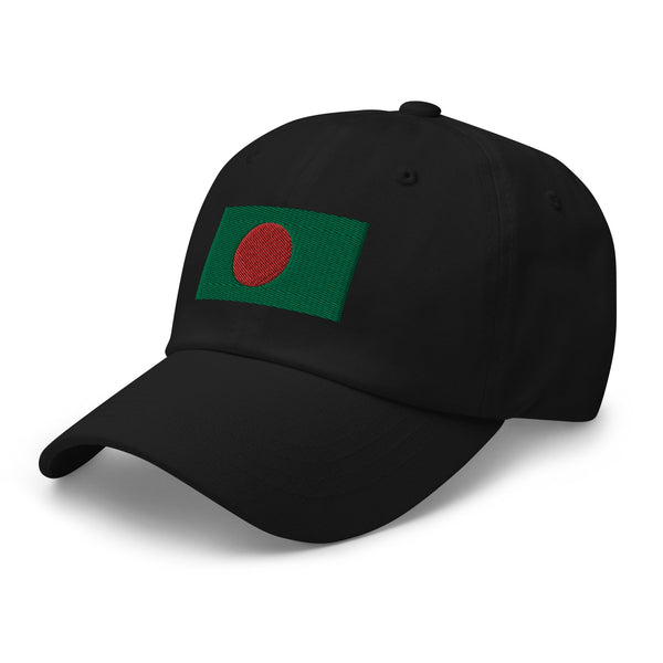 Bangladesh Flag Cap - Adjustable Embroidered Dad Hat