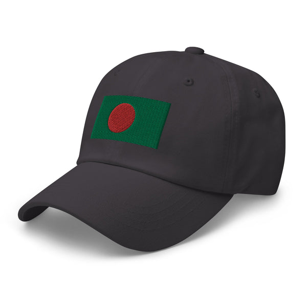 Bangladesh Flag Cap - Adjustable Embroidered Dad Hat