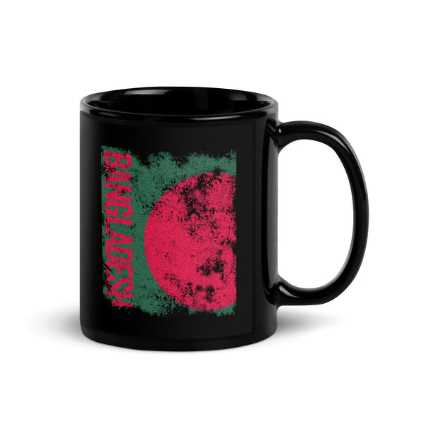 Bangladesh Flag Distressed Mug
