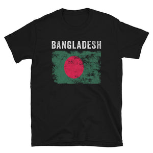 Bangladesh Flag Vintage Bangladeshi Flag T-Shirt