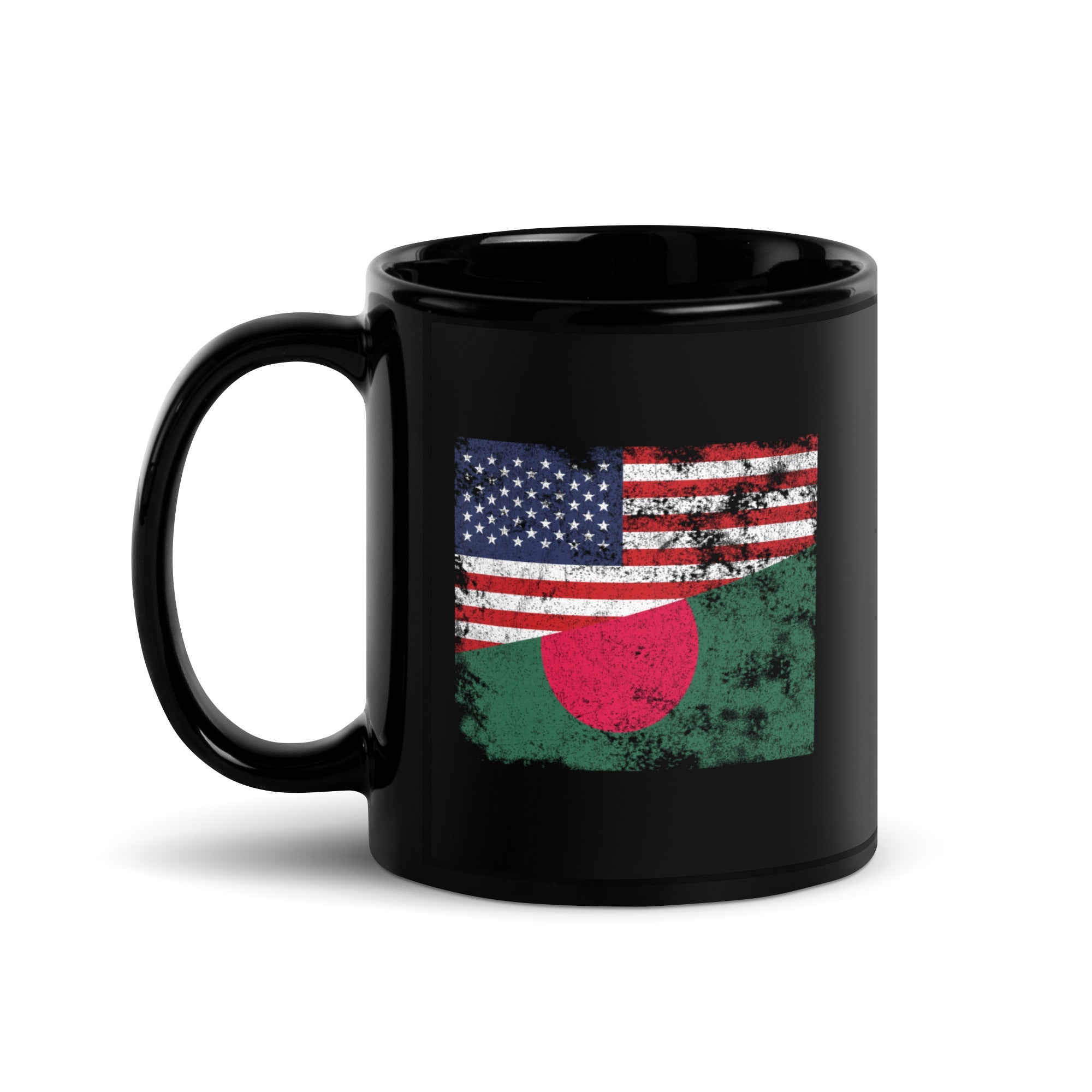 Bangladesh USA Flag Mug