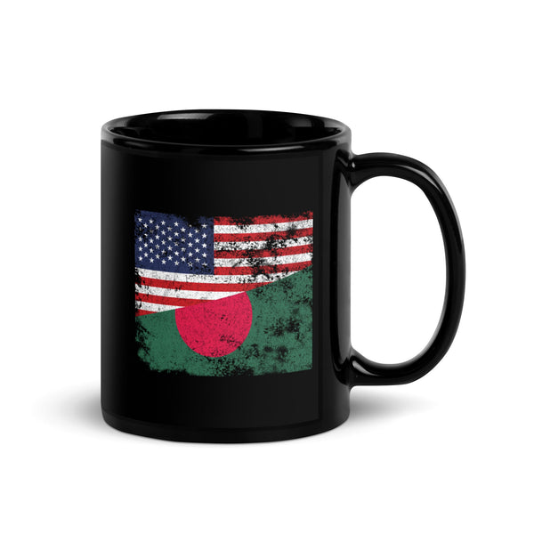 Bangladesh USA Flag Mug