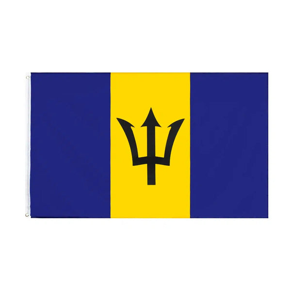 Barbados Flag - 90x150cm(3x5ft) - 60x90cm(2x3ft)