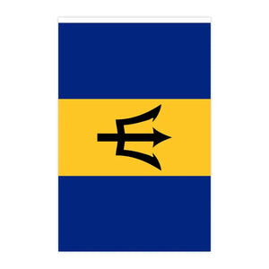 Barbados Flag Bunting Banner - 20Pcs