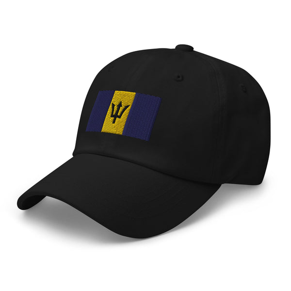 Barbados Flag Cap - Adjustable Embroidered Dad Hat