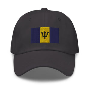 Barbados Flag Cap - Adjustable Embroidered Dad Hat