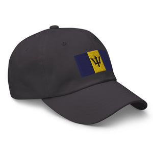 Barbados Flag Cap - Adjustable Embroidered Dad Hat