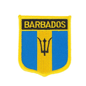 Barbados Flag Patch - Sew On/Iron On Patch