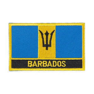 Barbados Flag Patch - Sew On/Iron On Patch