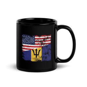 Barbados USA Flag Mug