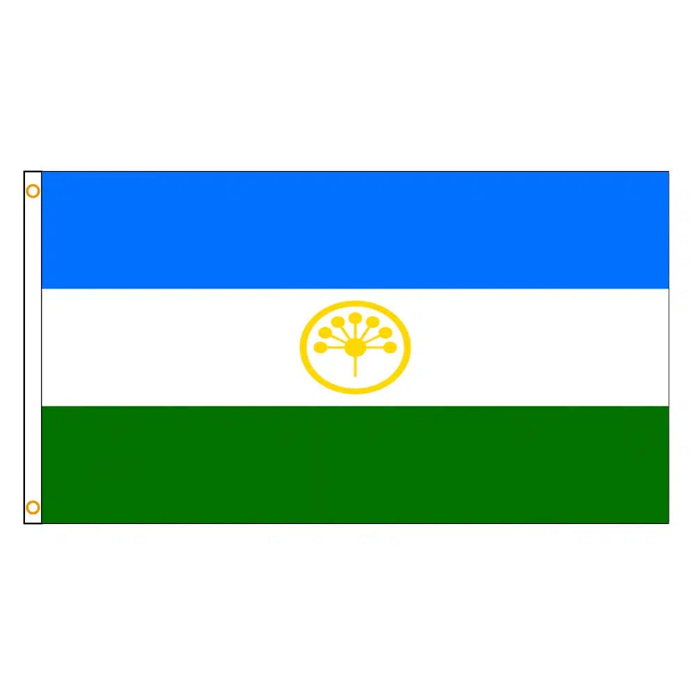 Bashkortostan Flag - 90x150cm(3x5ft) - 60x90cm(2x3ft)