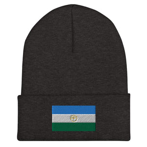 Bashkortostan Flag Beanie - Embroidered Winter Hat