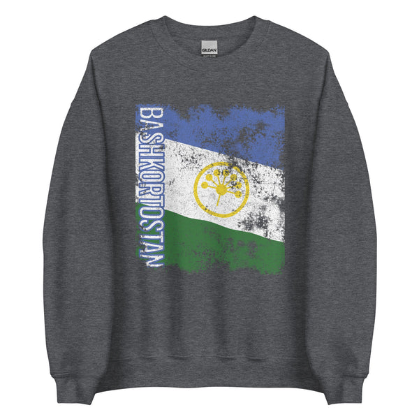 Bashkortostan Flag Distressed Sweatshirt