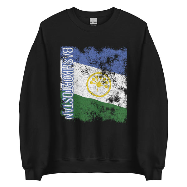 Bashkortostan Flag Distressed Sweatshirt