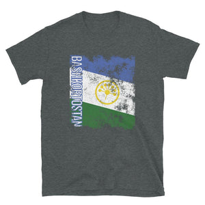 Bashkortostan Flag Distressed T-Shirt