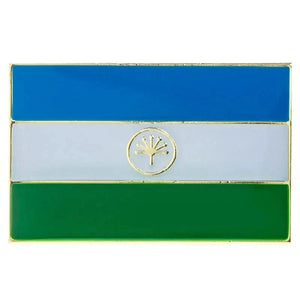 Bashkortostan Flag Lapel Pin - Enamel Pin Flag