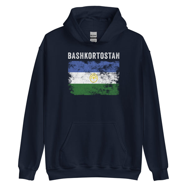 Bashkortostan Flag Vintage Bashkir Flag Hoodie