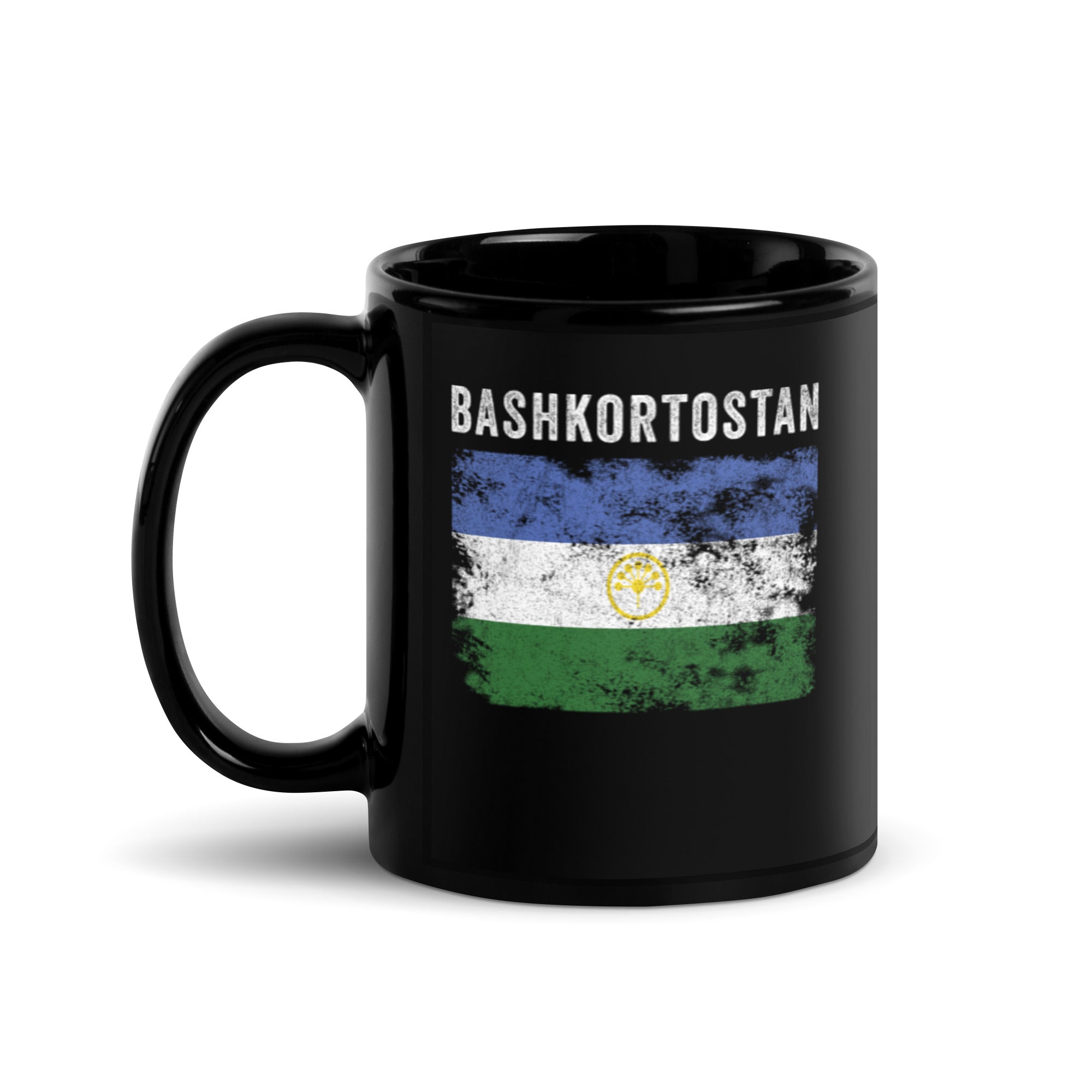 Bashkortostan Flag Vintage Bashkir Flag Mug
