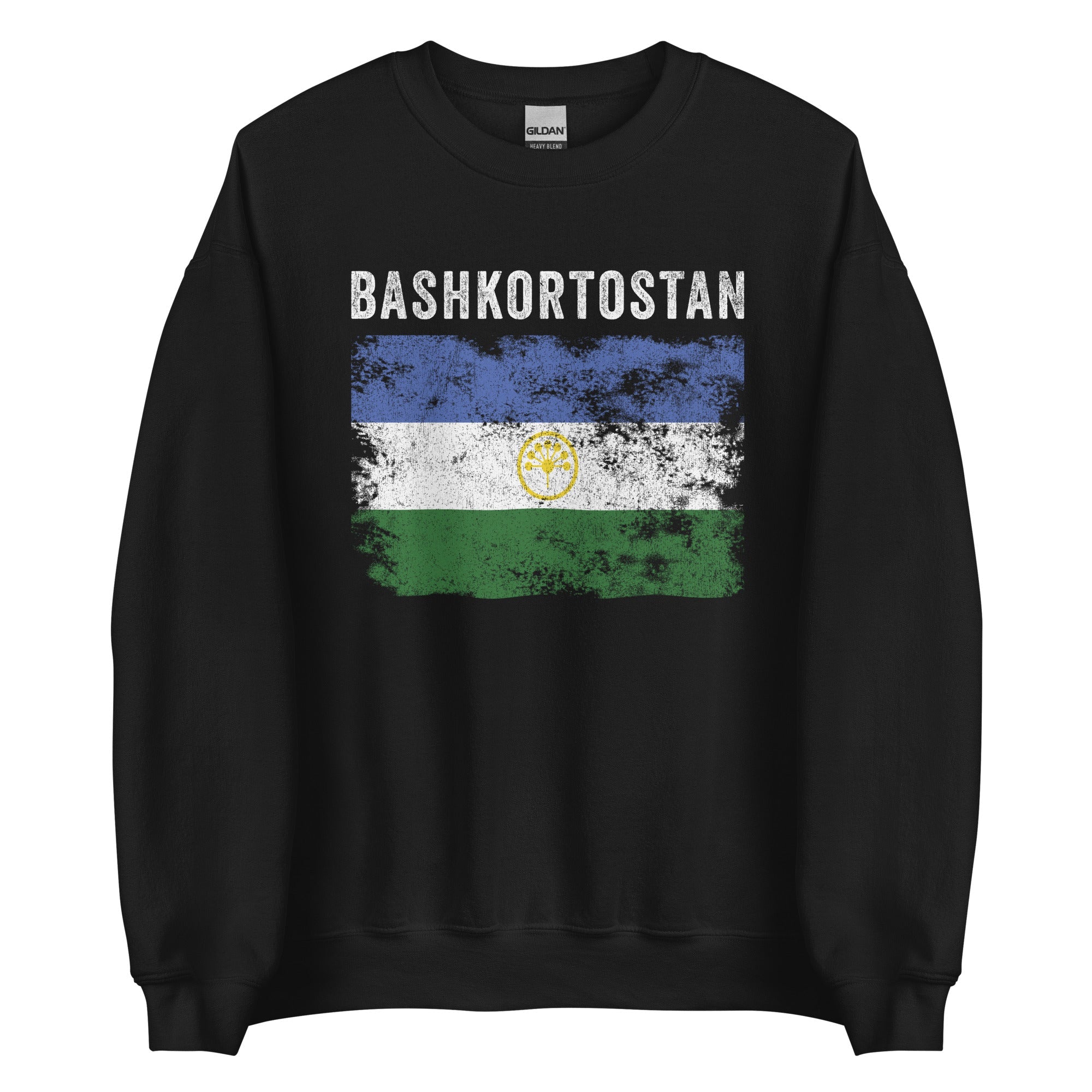 Bashkortostan Flag Vintage Bashkir Flag Sweatshirt