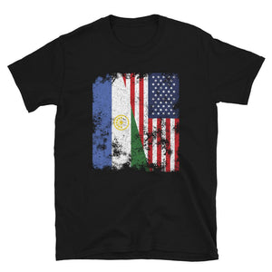 Bashkortostan USA Flag - Half American T-Shirt