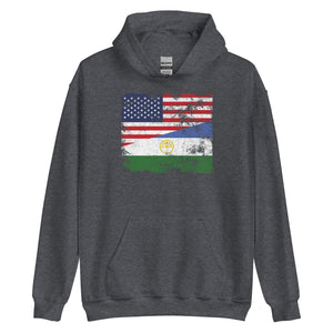 Bashkortostan USA Flag Hoodie