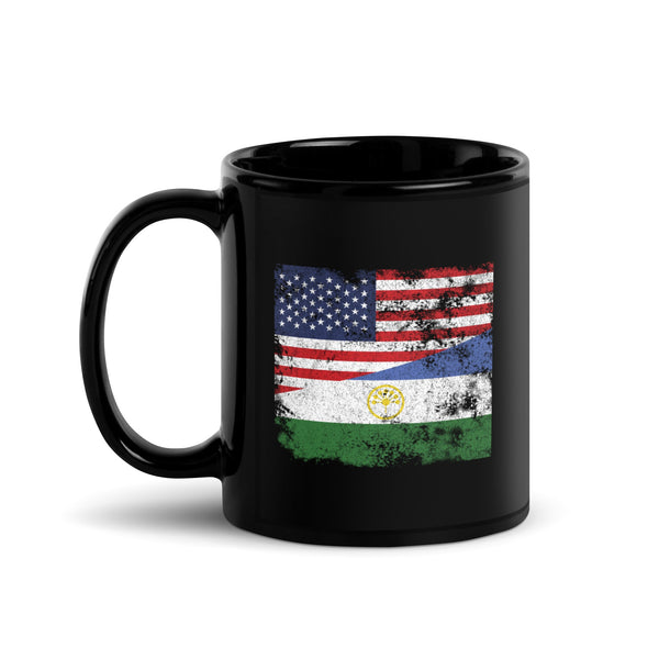 Bashkortostan USA Flag Mug