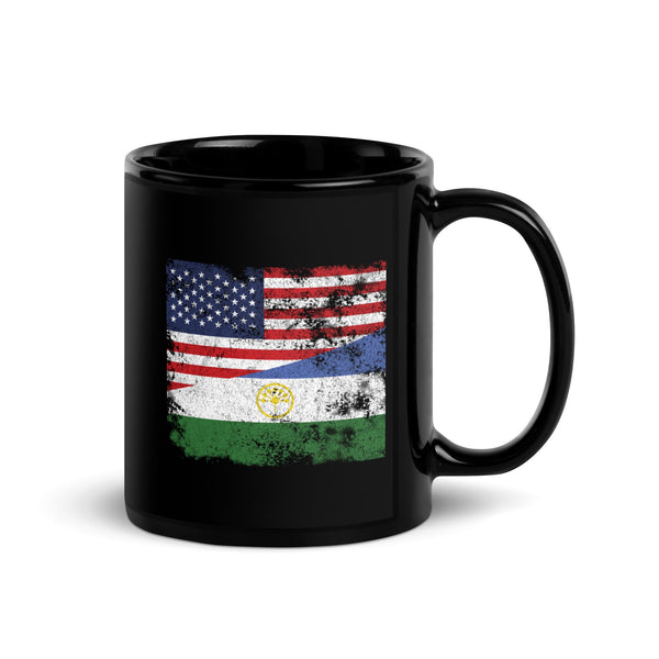 Bashkortostan USA Flag Mug