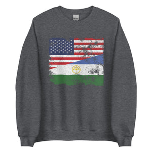 Bashkortostan USA Flag Sweatshirt