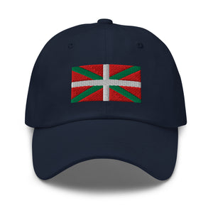 Basque Country Flag Cap - Adjustable Embroidered Dad Hat