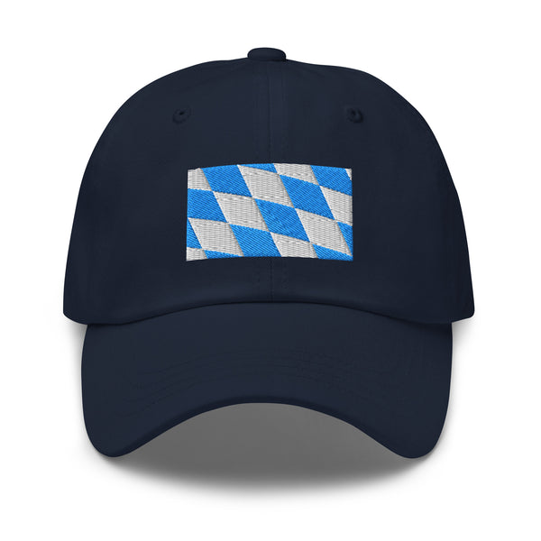 Bavaria Flag Cap - Adjustable Embroidered Dad Hat
