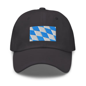 Bavaria Flag Cap - Adjustable Embroidered Dad Hat